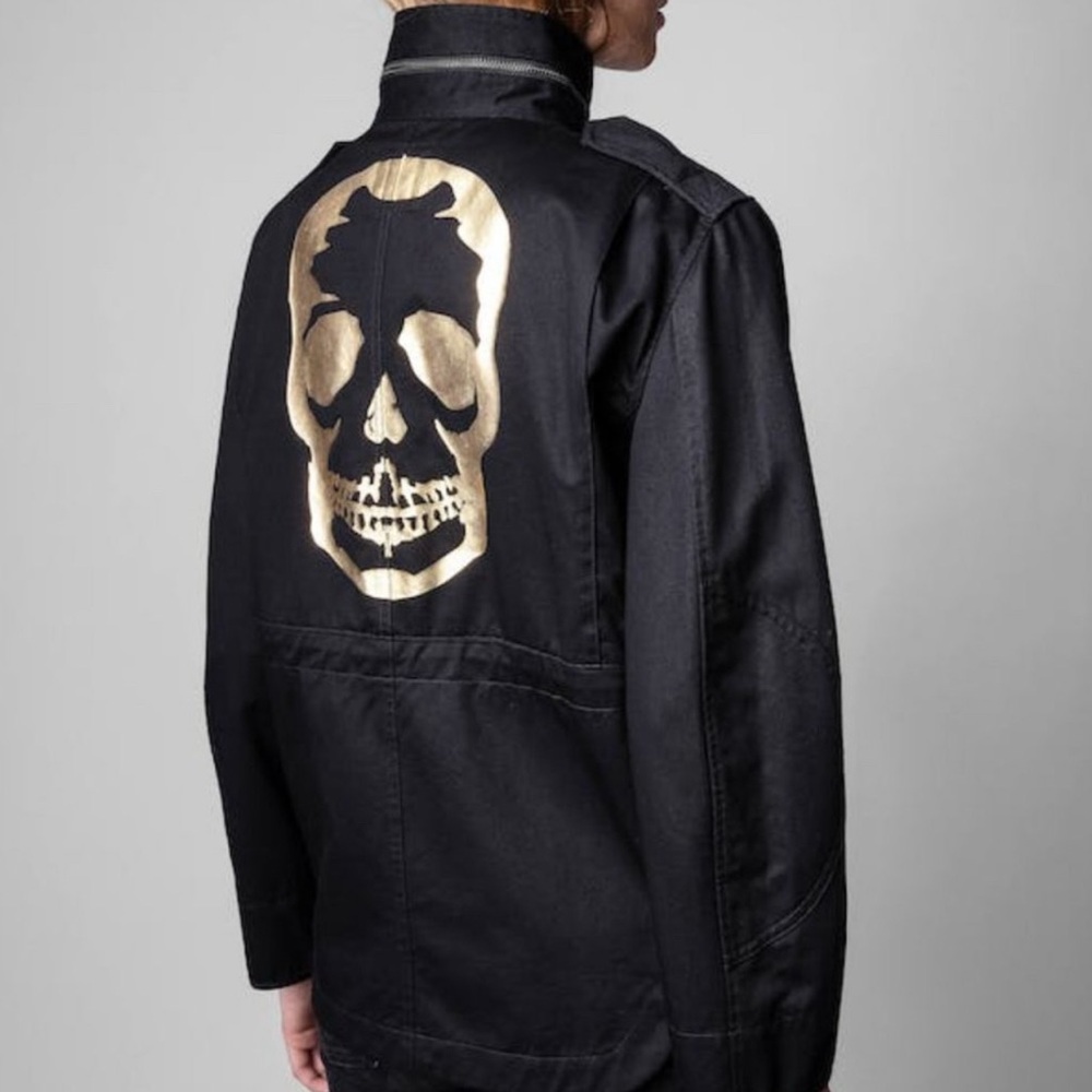 ZADIG & VOLTAIRE
Kayak Skull Military Jacket In Black